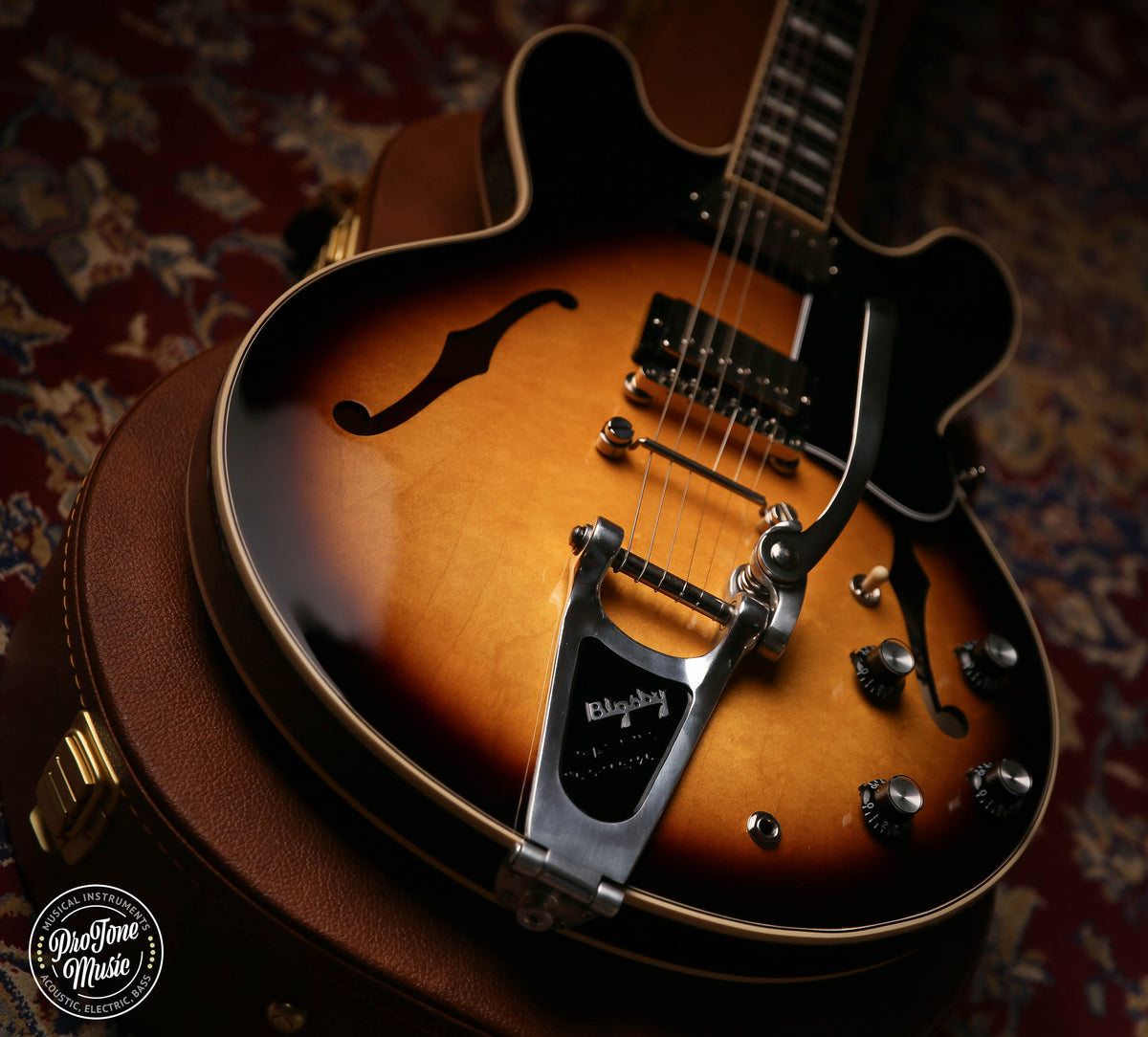 2022 Gibson USA ES-345 Semi Hollow Vintage Sunburst - ProTone Music