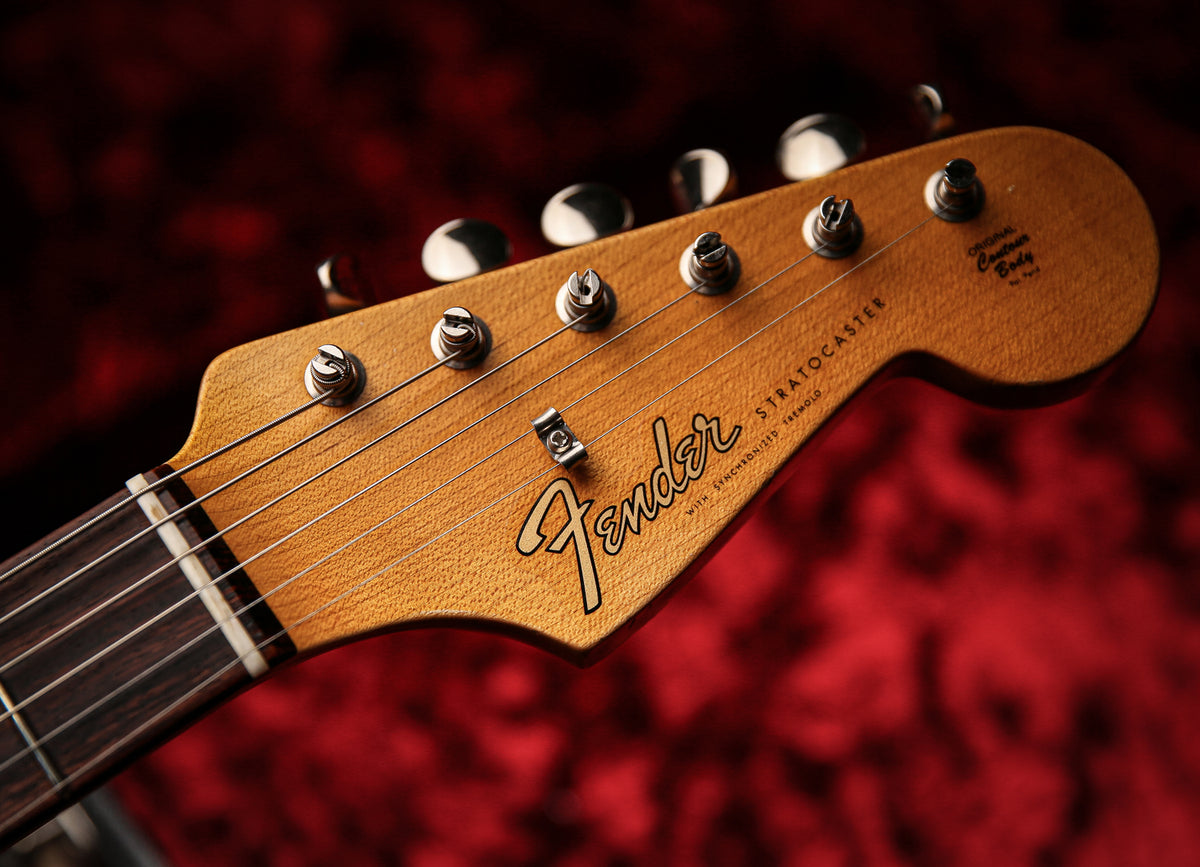 2018 Fender USA Custom Shop Postmodern Stratocaster Journyeman Faded Fiesta Red