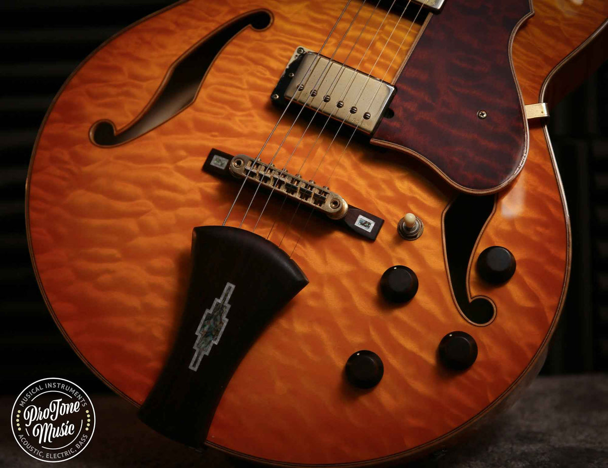 Ibanez AF-125 AMB Artcore Custom Hollow Body Amber Burst