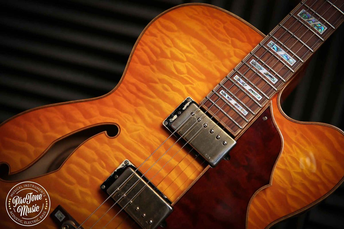 Ibanez AF-125 AMB Artcore Custom Hollow Body Amber Burst