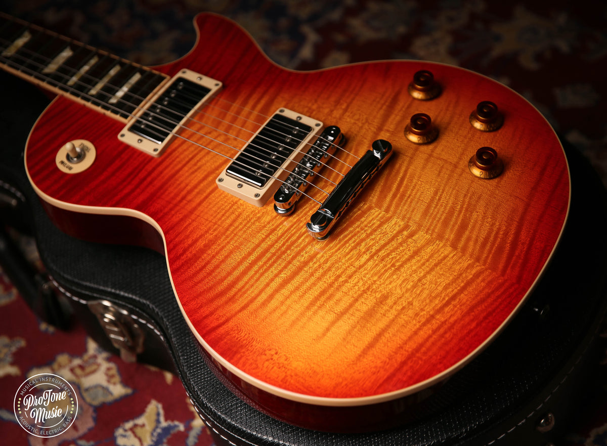 2013 Gibson Les Paul Standard Cherry Sunburst Flame Top - ProTone Music