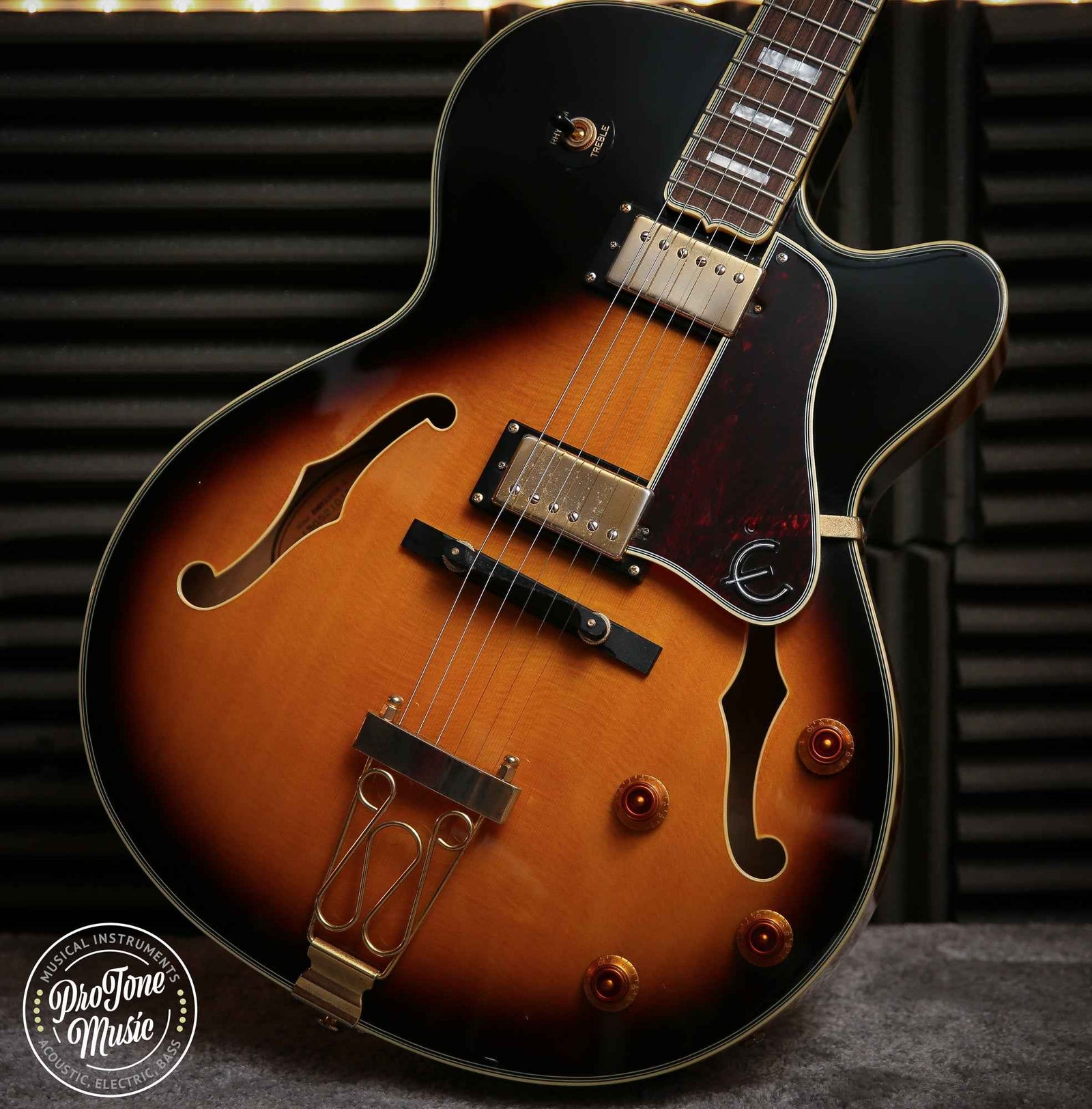Epiphone Joe Pass Emperor II Sunburst Made in Korea