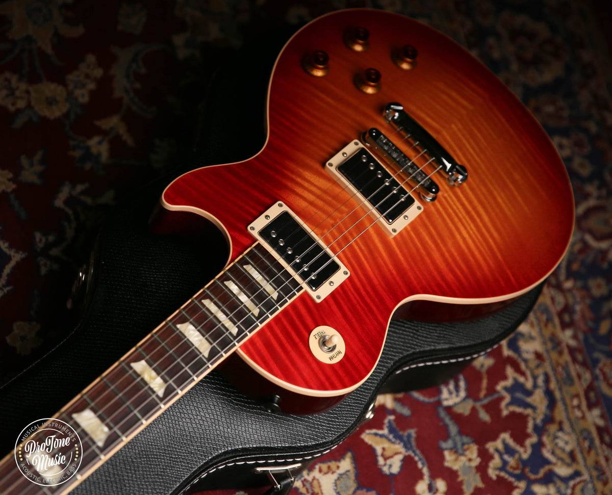 2013 Gibson Les Paul Standard Cherry Sunburst Flame Top - ProTone Music