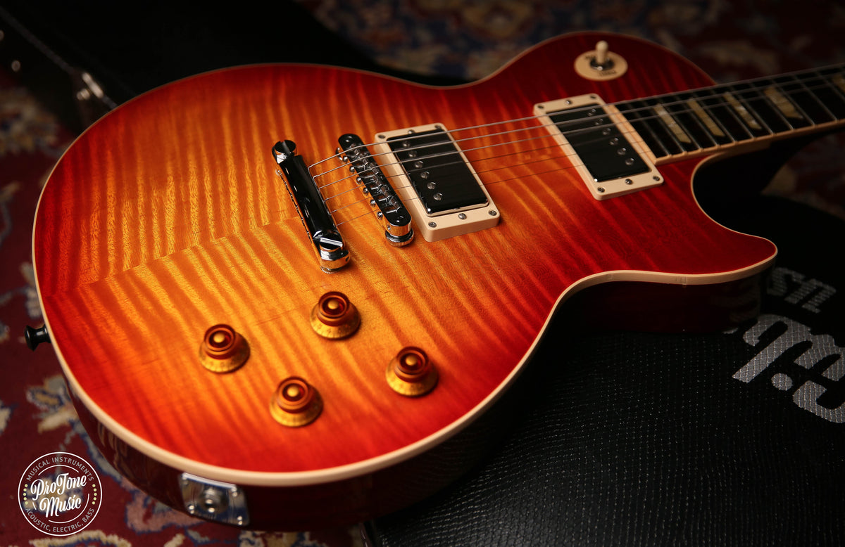 2013 Gibson Les Paul Standard Cherry Sunburst Flame Top - ProTone Music