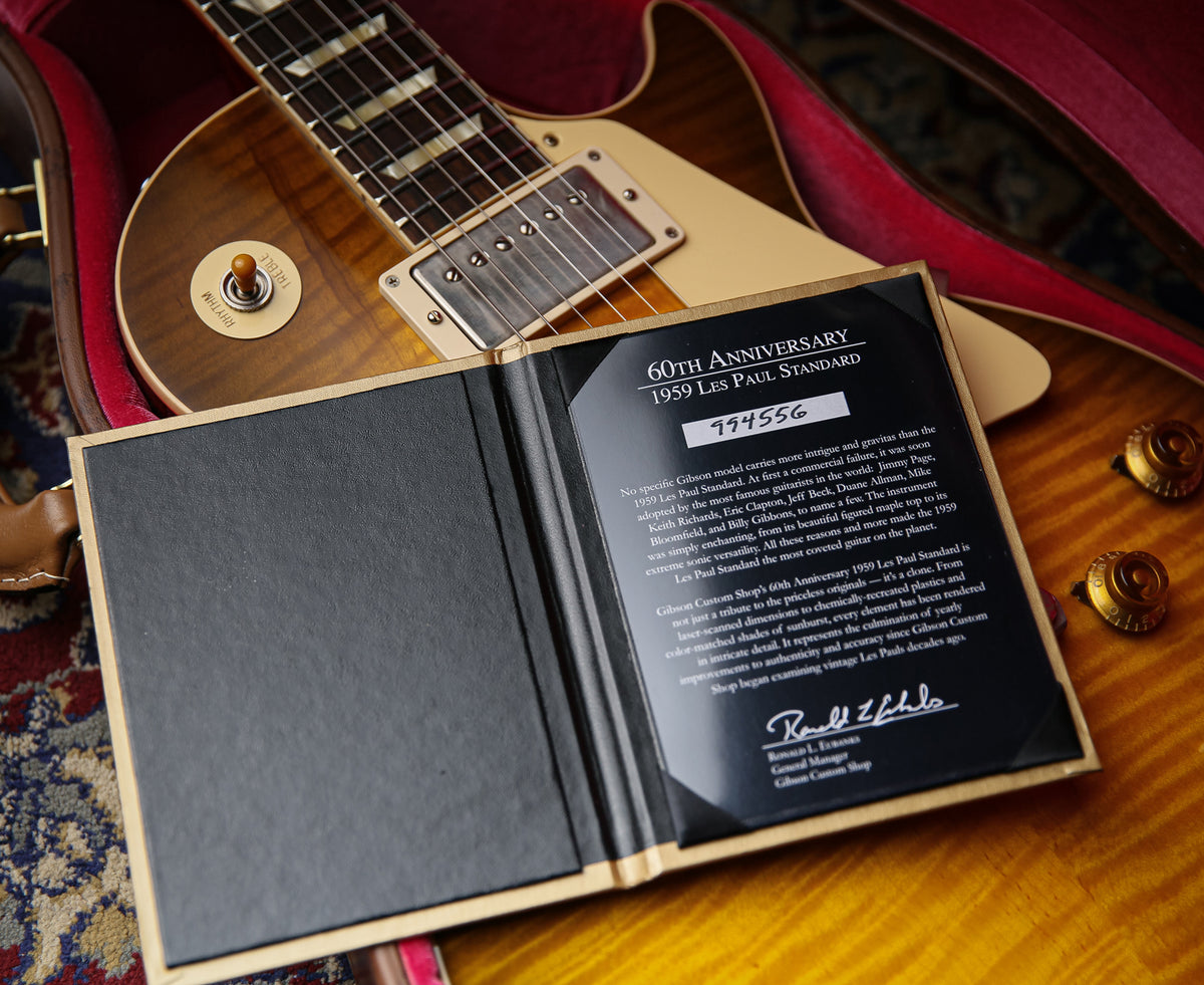 2021 Gibson Les Paul Custom Shop R9 Diamond Series 60th Anniversary Green Lemon Fade