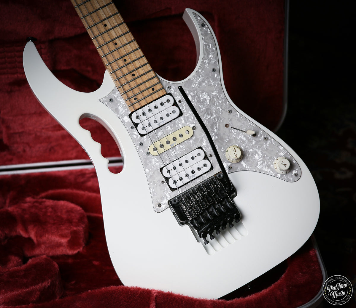 2010 Ibanez Jem 505 Steve Vai Signature Model White