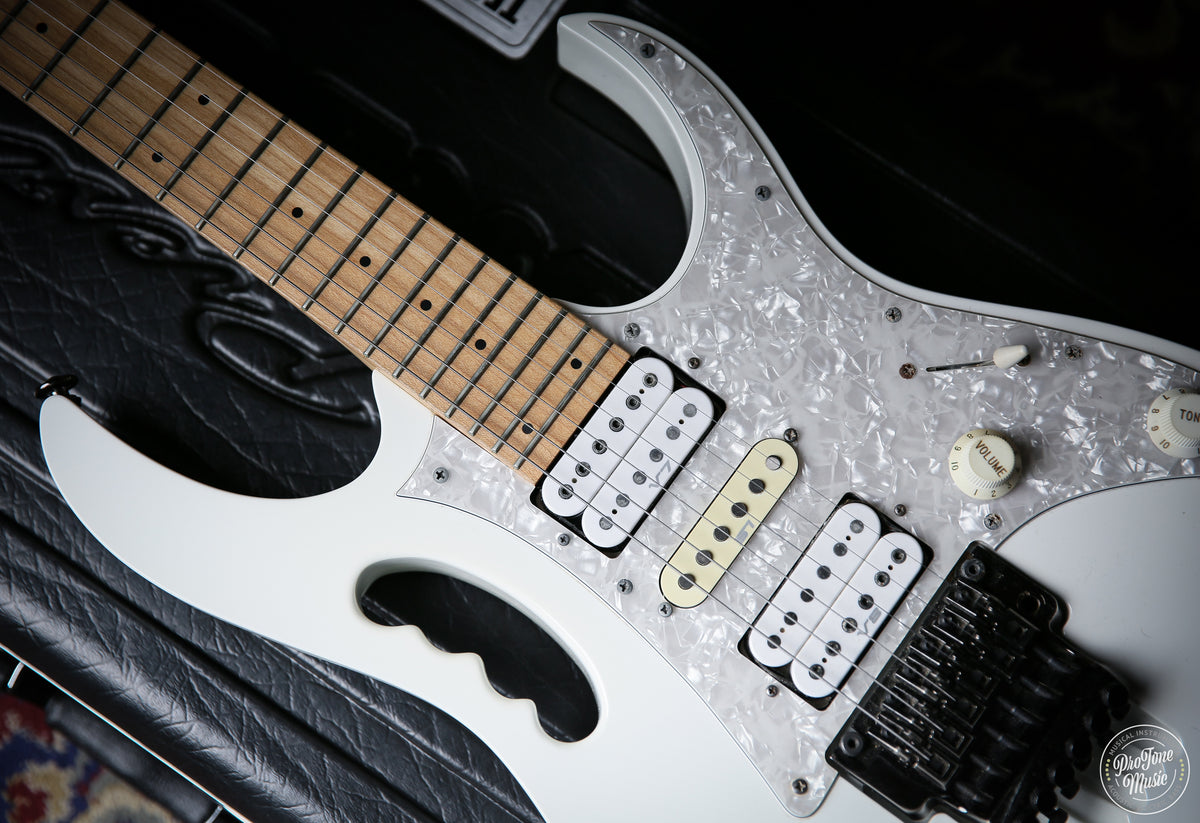 2010 Ibanez Jem 505 Steve Vai Signature Model White