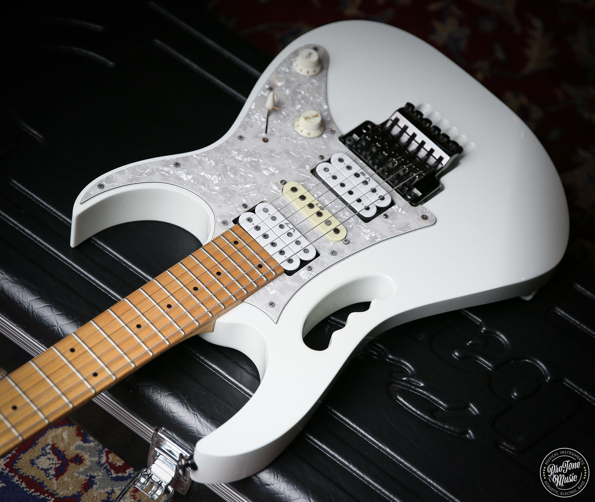 2010 Ibanez Jem 505 Steve Vai Signature Model White