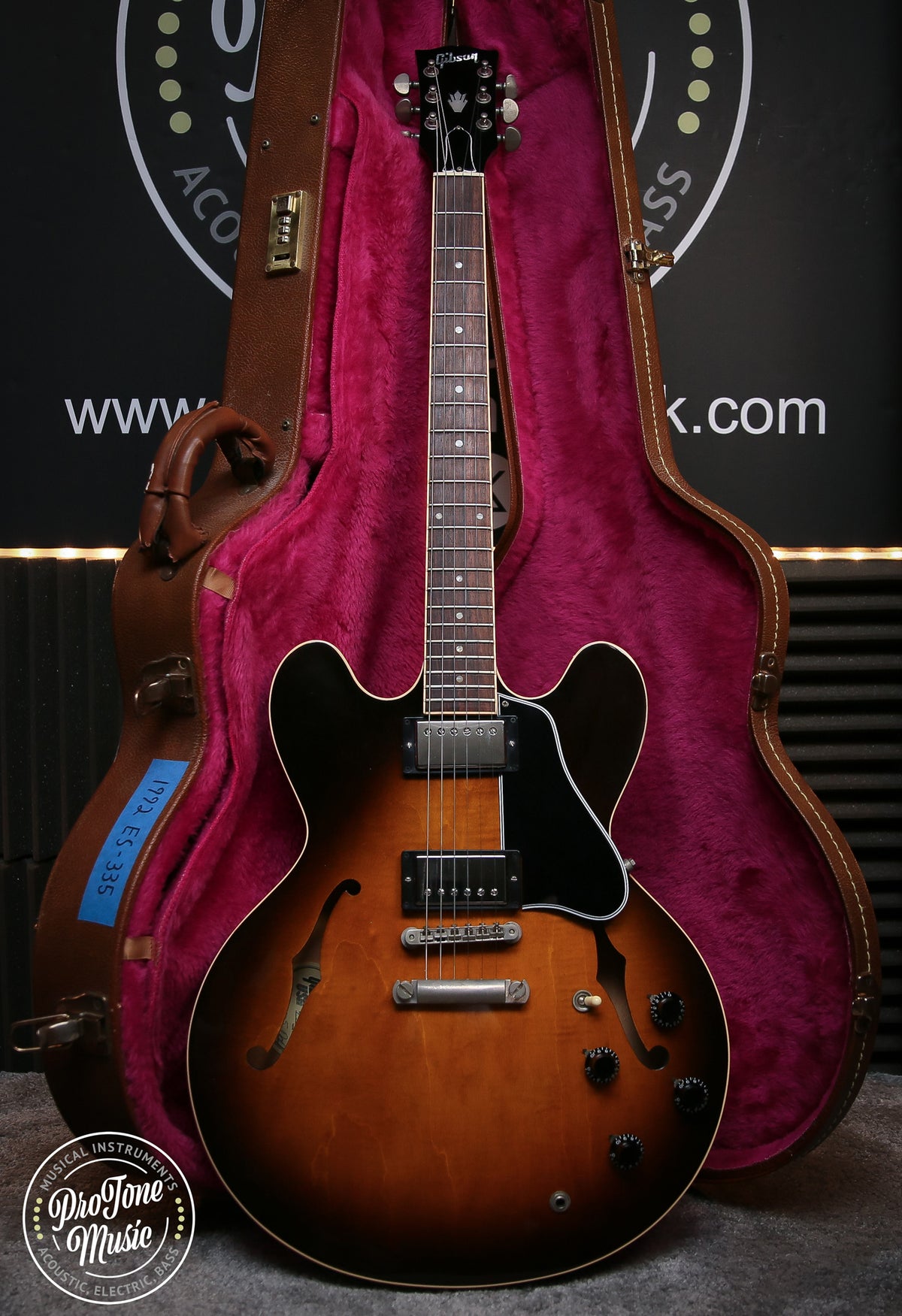 1992 Gibson USA ES-335 Semi Hollow Tobacco Burst
