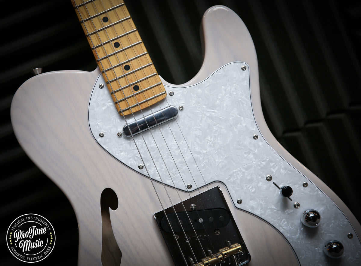 FGN Neo Classic NTE100 MAHT Semi Hollow White Blonde