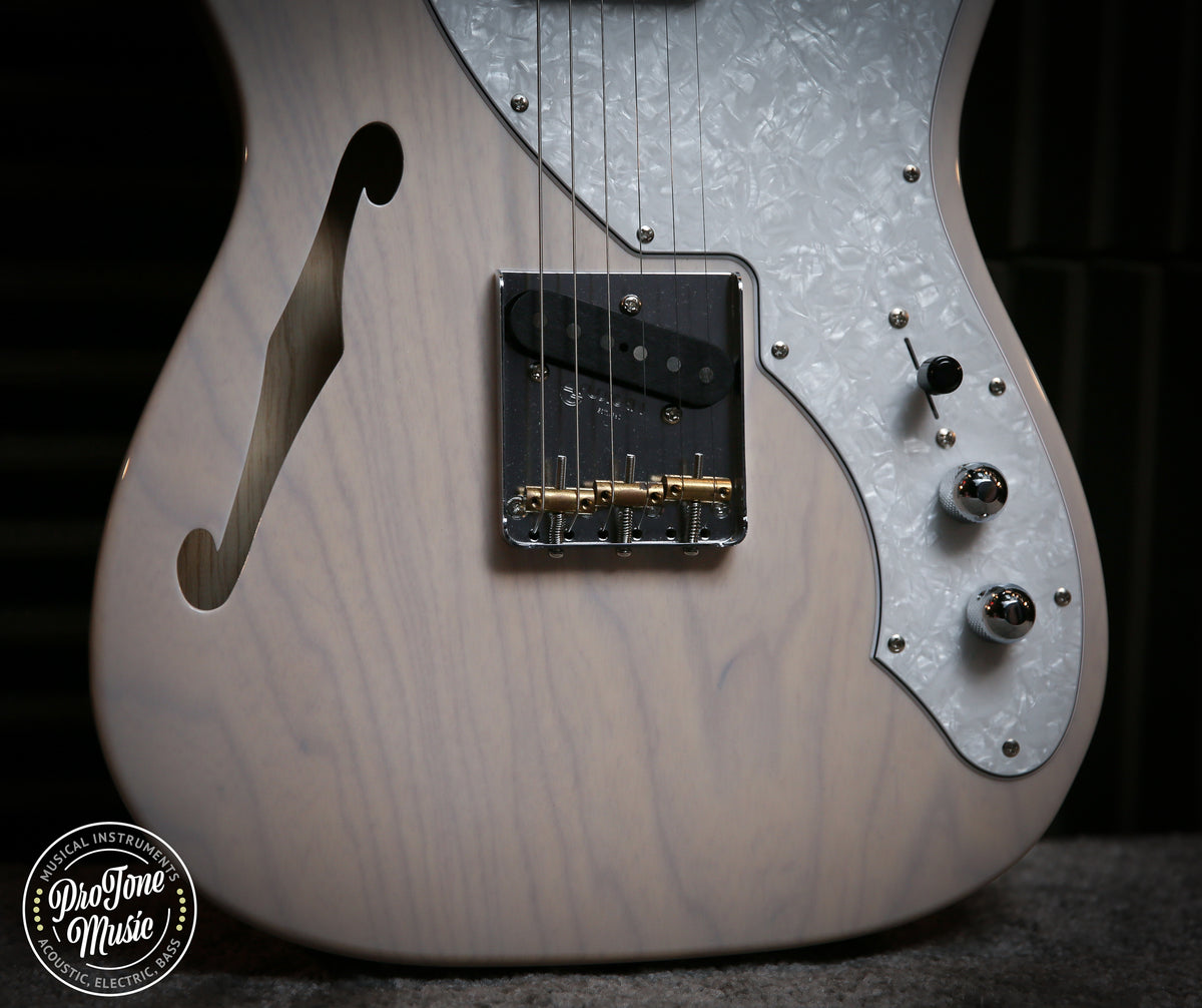 FGN Neo Classic NTE100 MAHT Semi Hollow White Blonde