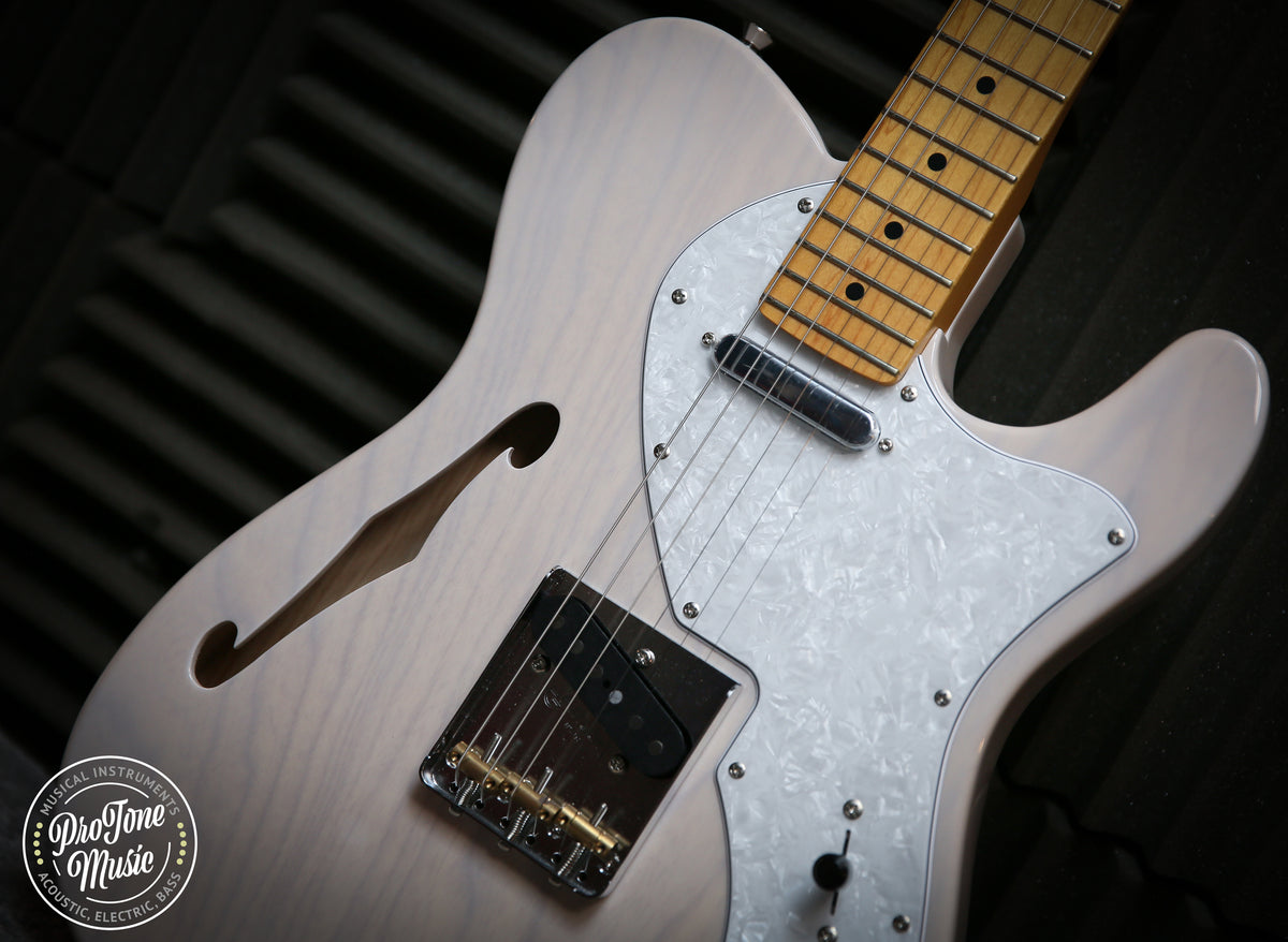 FGN Neo Classic NTE100 MAHT Semi Hollow White Blonde