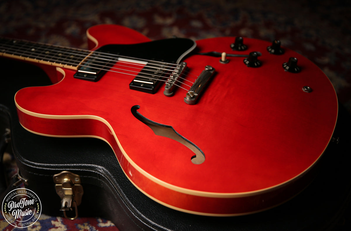 2012 Gibson USA ES - 335 Cherry Red HEADSTOCK REPAIR - ProTone Music Limited