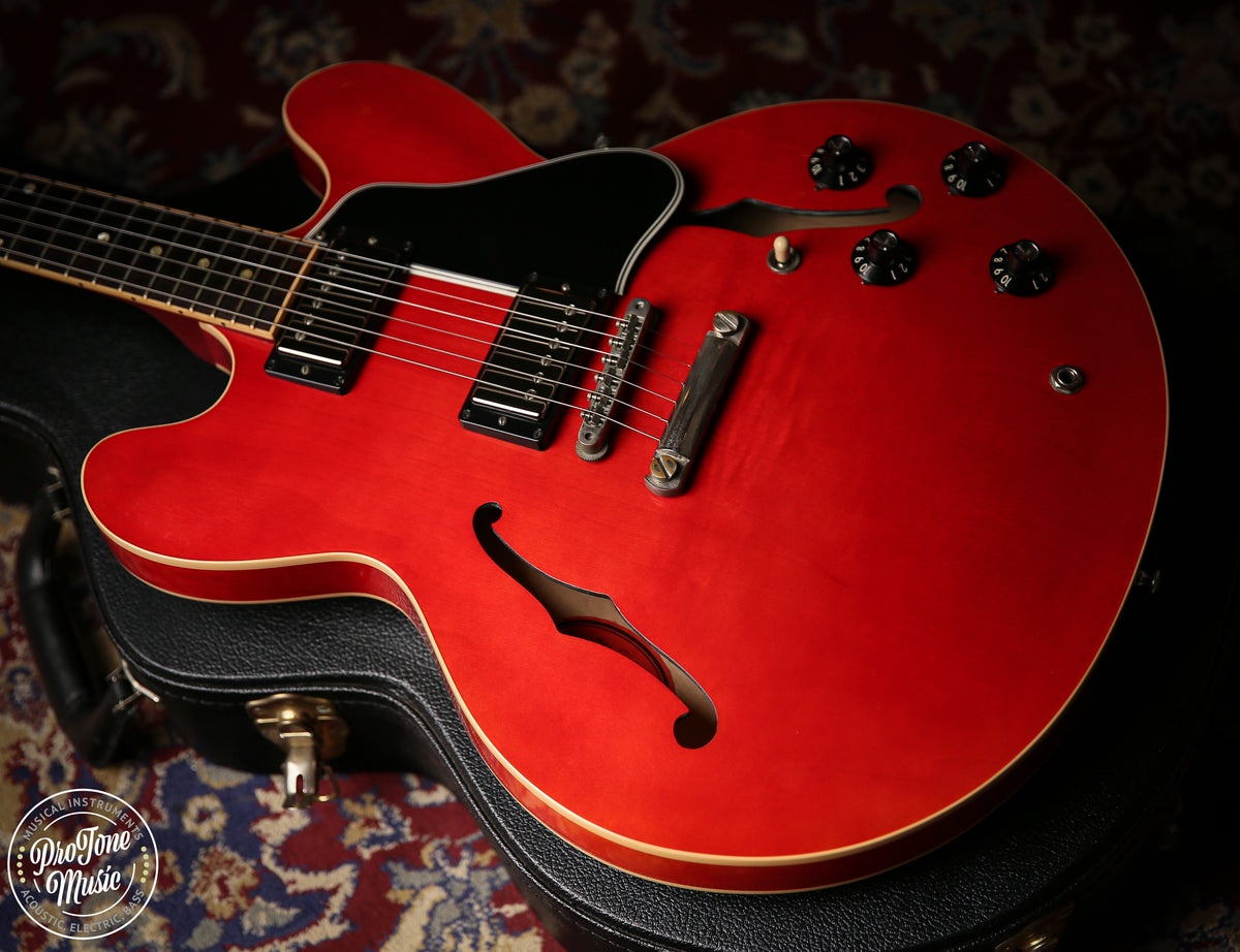 2012 Gibson USA ES - 335 Cherry Red HEADSTOCK REPAIR - ProTone Music Limited