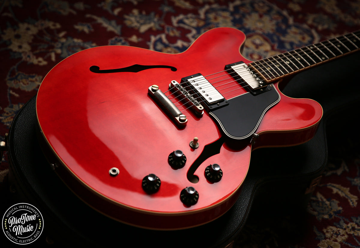2012 Gibson USA ES - 335 Cherry Red HEADSTOCK REPAIR - ProTone Music Limited