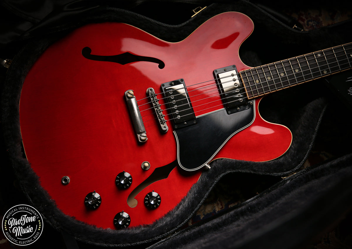 2012 Gibson USA ES - 335 Cherry Red HEADSTOCK REPAIR - ProTone Music Limited