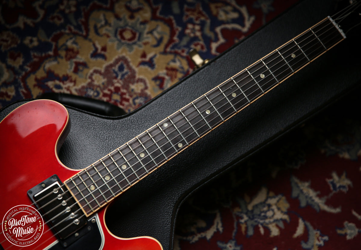 2012 Gibson USA ES - 335 Cherry Red HEADSTOCK REPAIR - ProTone Music Limited