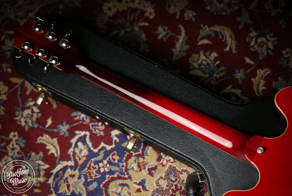 2012 Gibson USA ES - 335 Cherry Red HEADSTOCK REPAIR - ProTone Music Limited