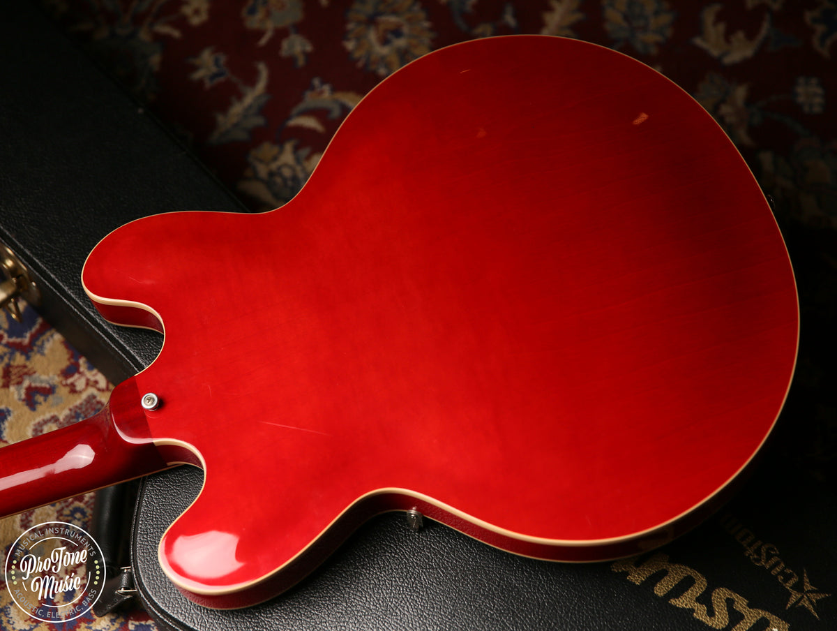 2012 Gibson USA ES - 335 Cherry Red HEADSTOCK REPAIR - ProTone Music Limited