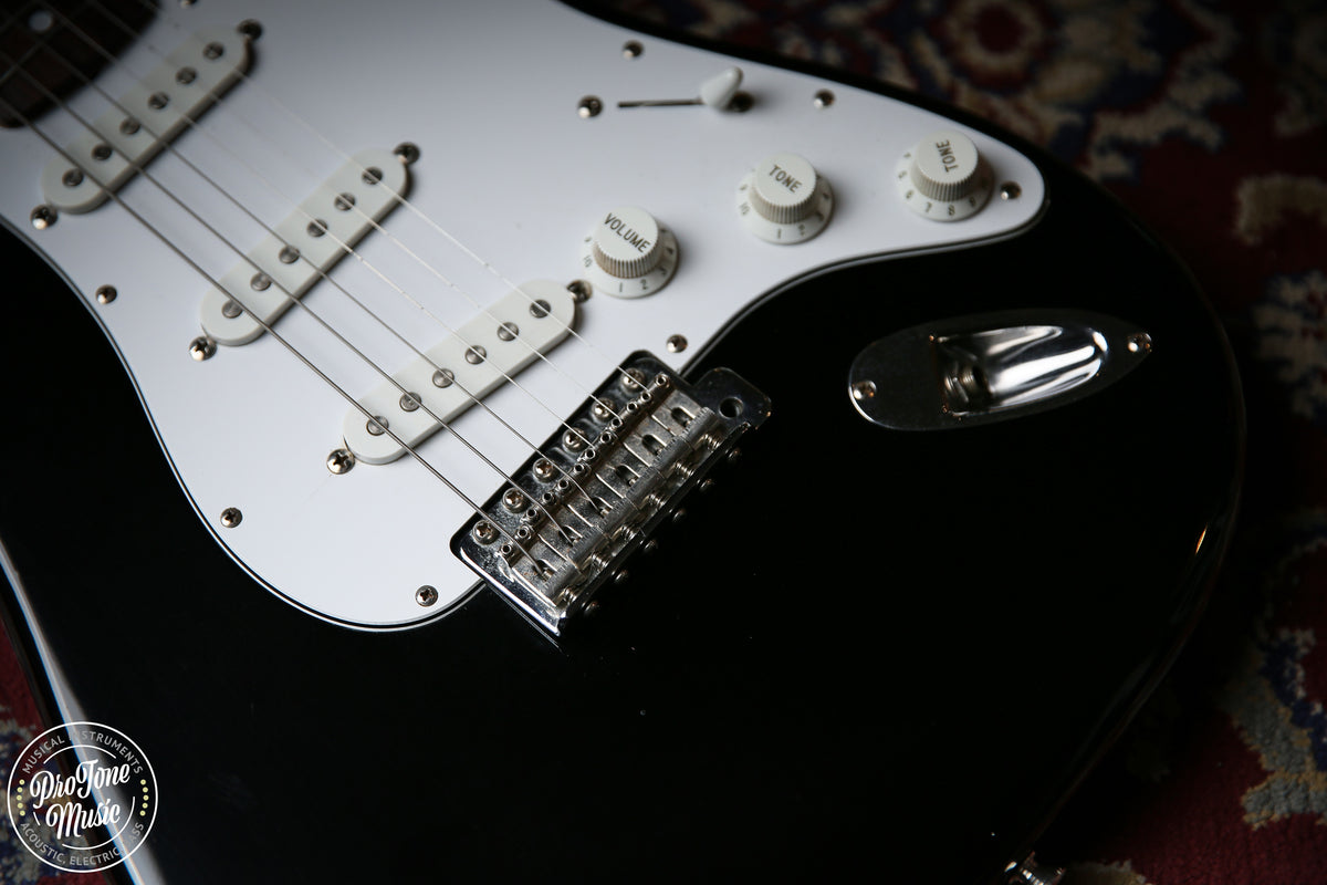 1992/93 Squier Japanese Stratocaster Black
