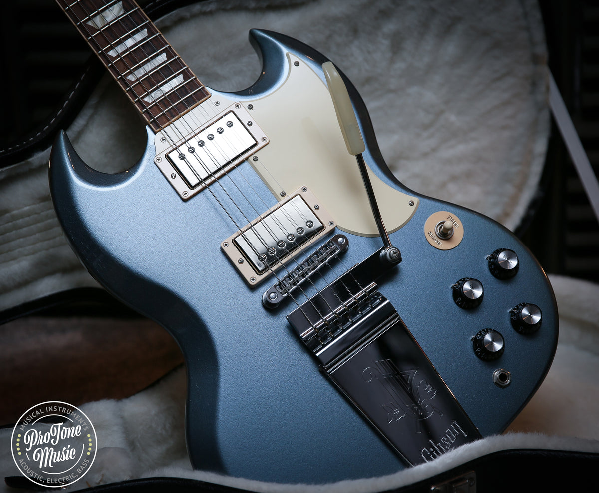 2012 Gibson USA SG Jeff Tweedy Signature Model Blue Mist