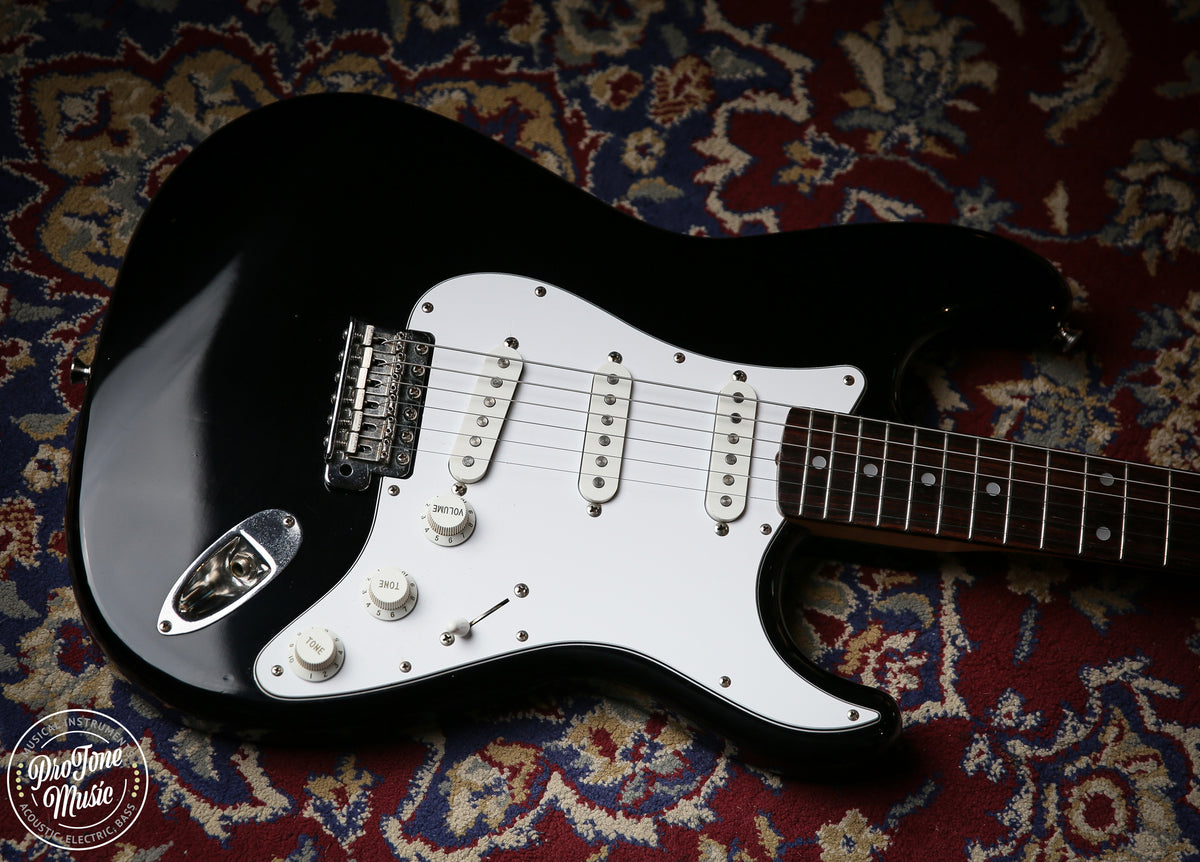 1992/93 Squier Japanese Stratocaster Black