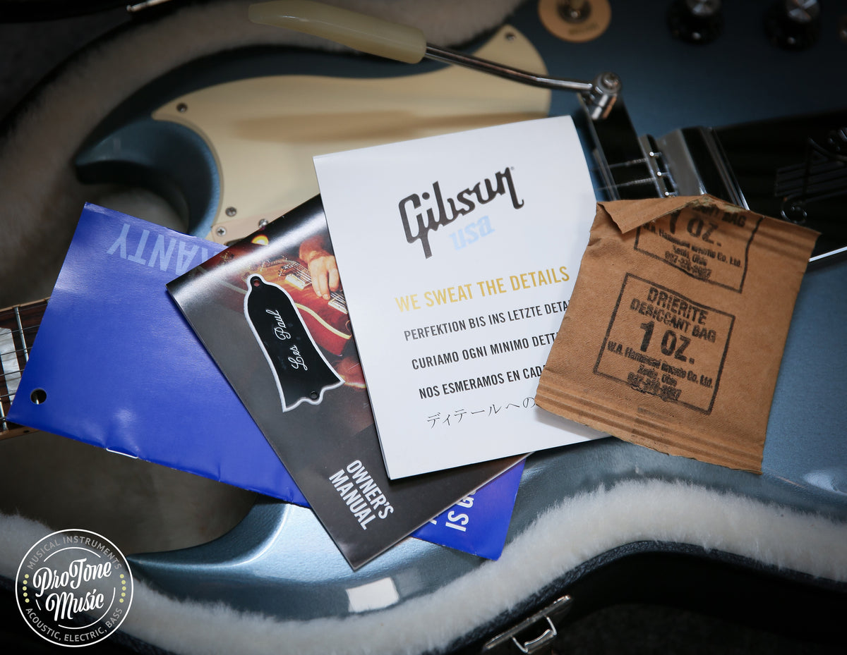 2012 Gibson USA SG Jeff Tweedy Signature Model Blue Mist
