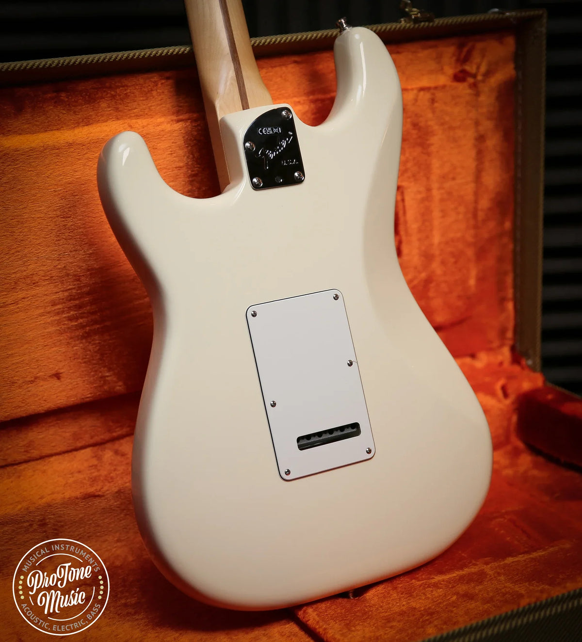2023 Fender USA Jeff Beck Signature Stratocaster Olympic White