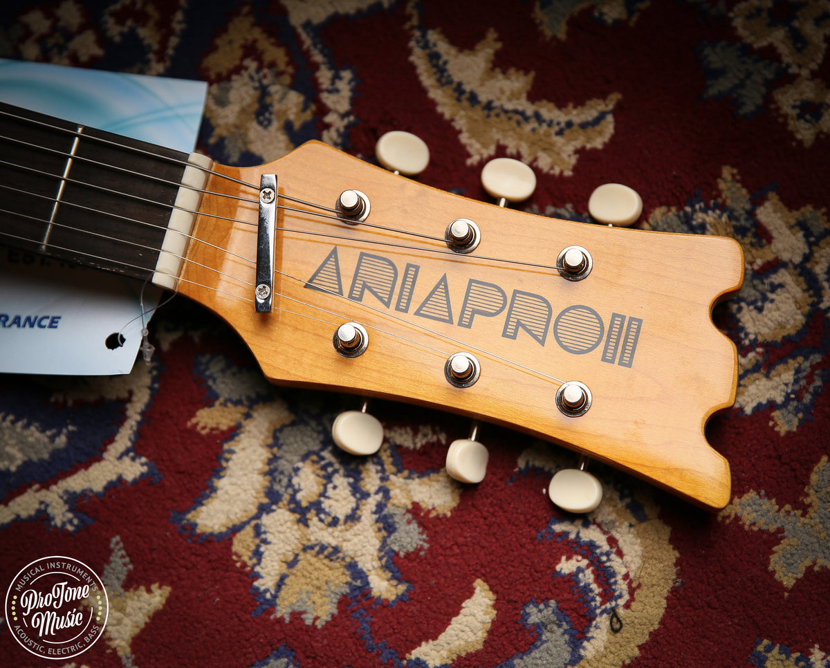 Aria Pro II DM-206 Retro Classics Vintage White