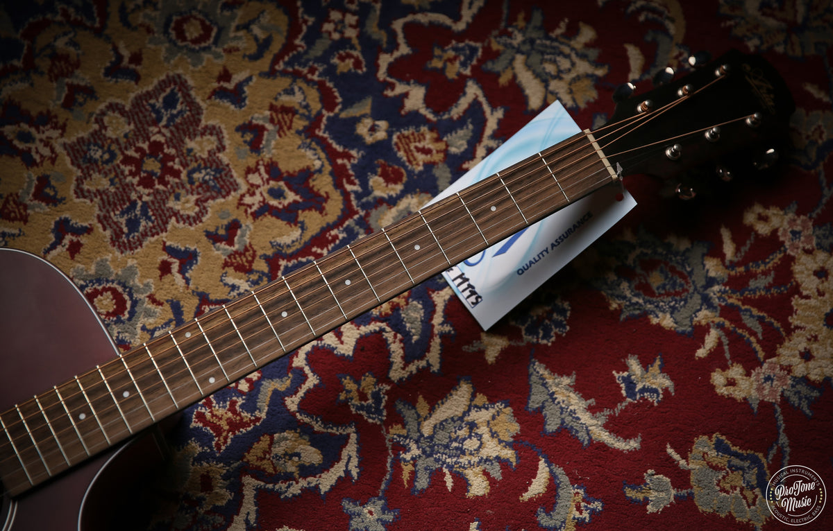 Aria 111-CE Electro Acoustic Dreadnought Guitar Matte Tobacco Burst