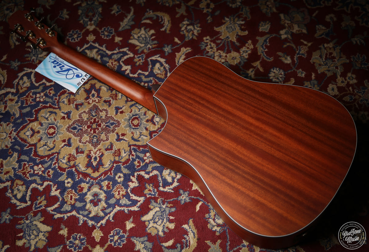 Aria 111-CE Electro Acoustic Dreadnought Guitar Matte Tobacco Burst