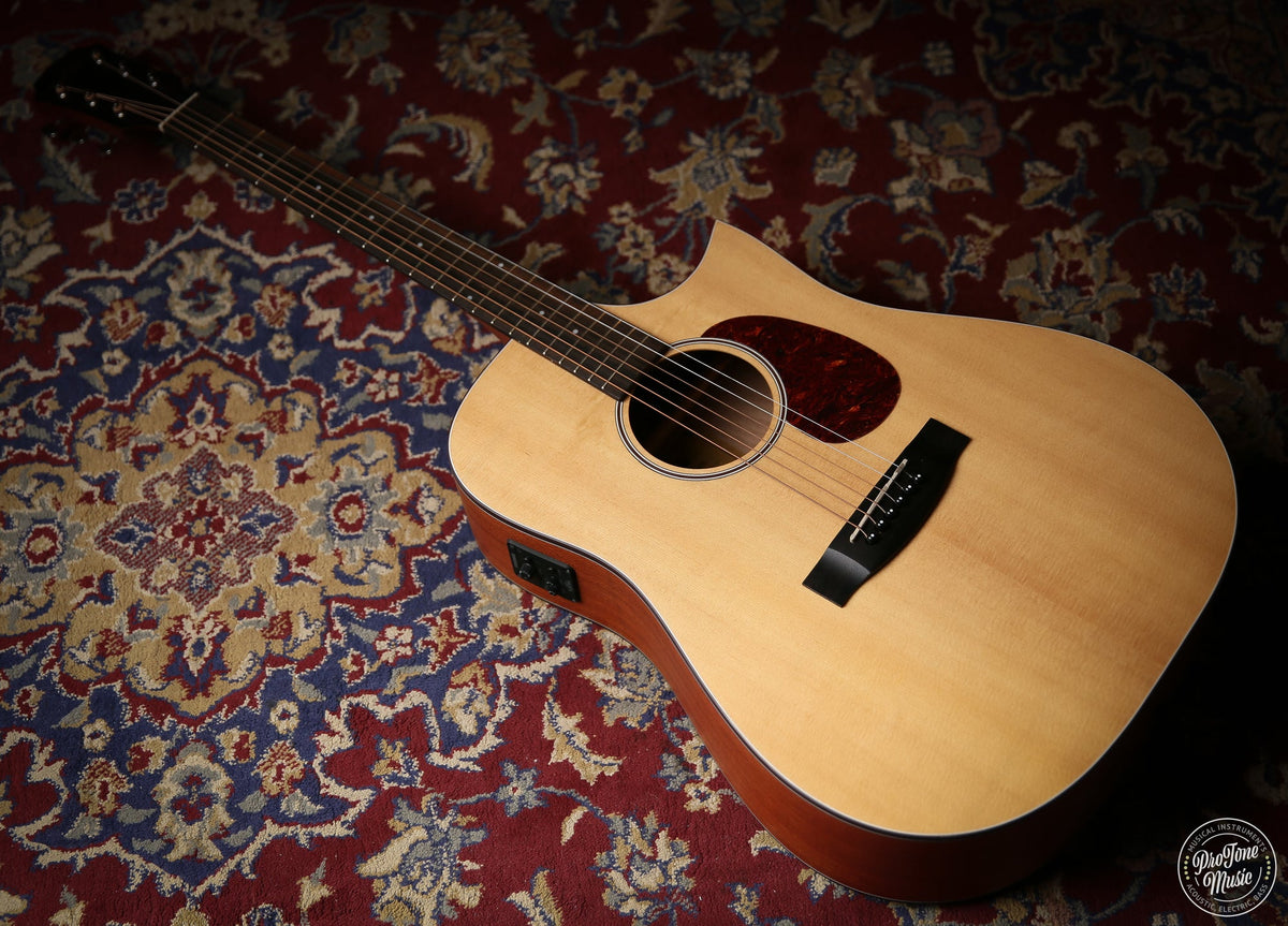 Aria 111 - CE Electro Acoustic Dreadnought Guitar Matte Natural - ProTone Music Limited