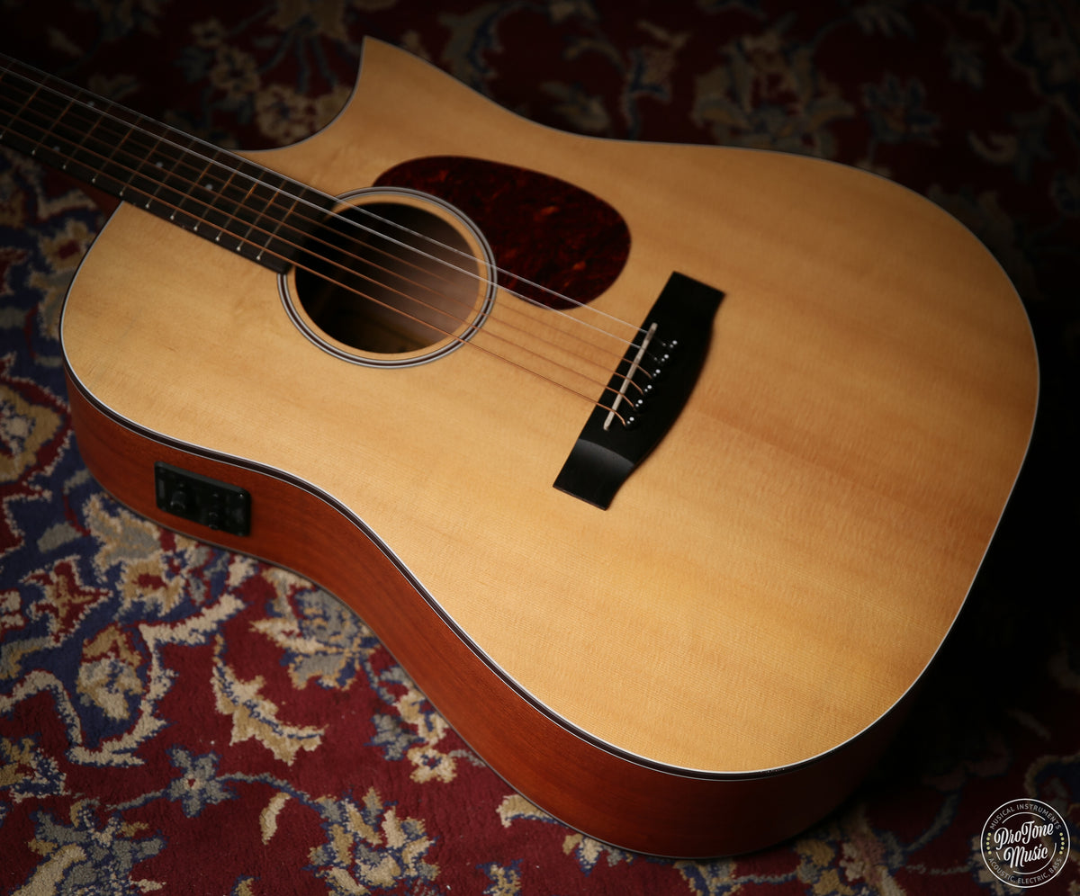 Aria 111 - CE Electro Acoustic Dreadnought Guitar Matte Natural - ProTone Music Limited