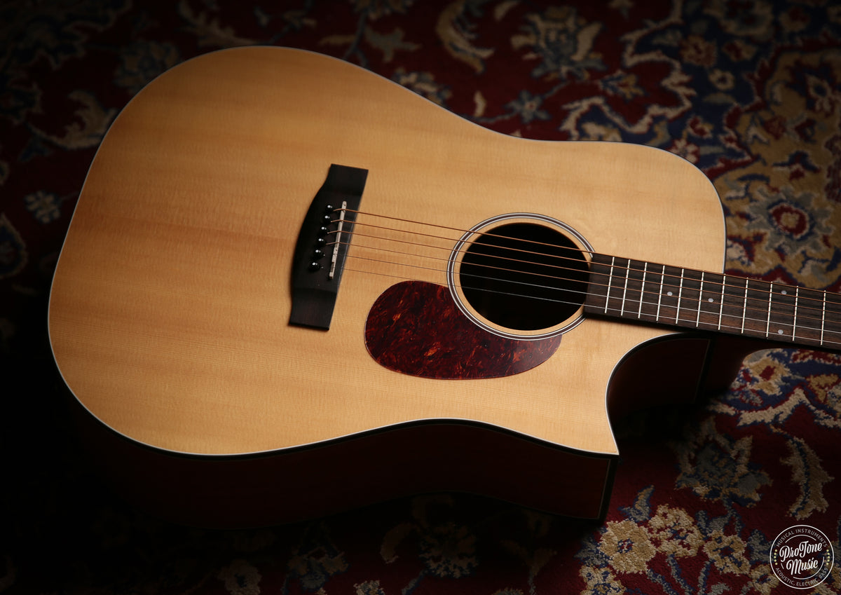 Aria 111 - CE Electro Acoustic Dreadnought Guitar Matte Natural - ProTone Music Limited