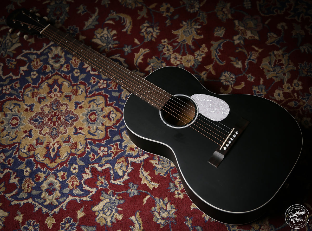 Aria 101 Up Urban Player Acoustic Guitar Stained Black