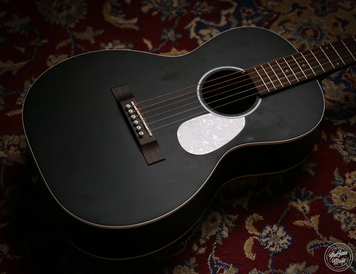 Aria 101 Up Urban Player Acoustic Guitar Stained Black