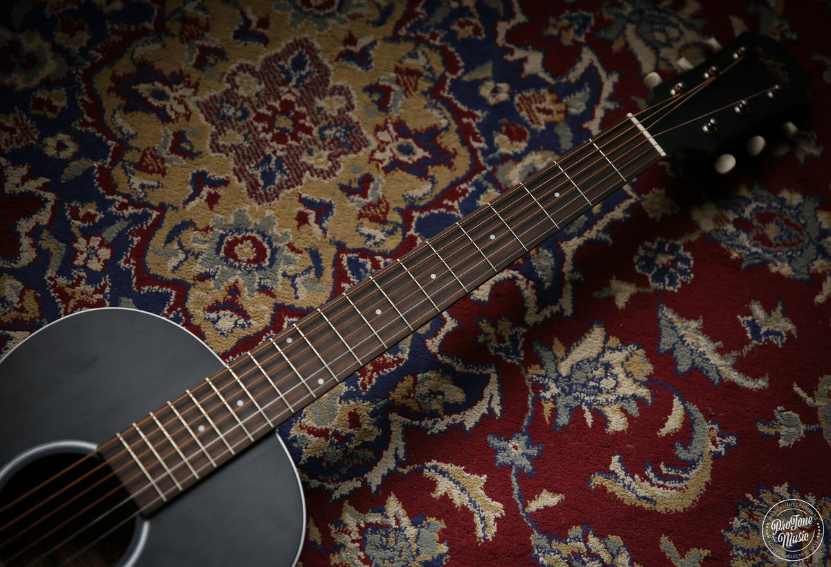 Aria 101 Up Urban Player Acoustic Guitar Stained Black