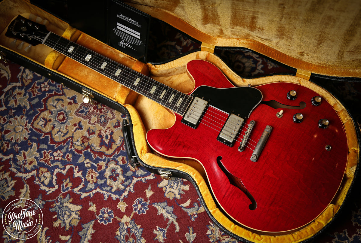 Gibson USA Custom Shop ES-335 63' Reissue VOS - Cherry Red