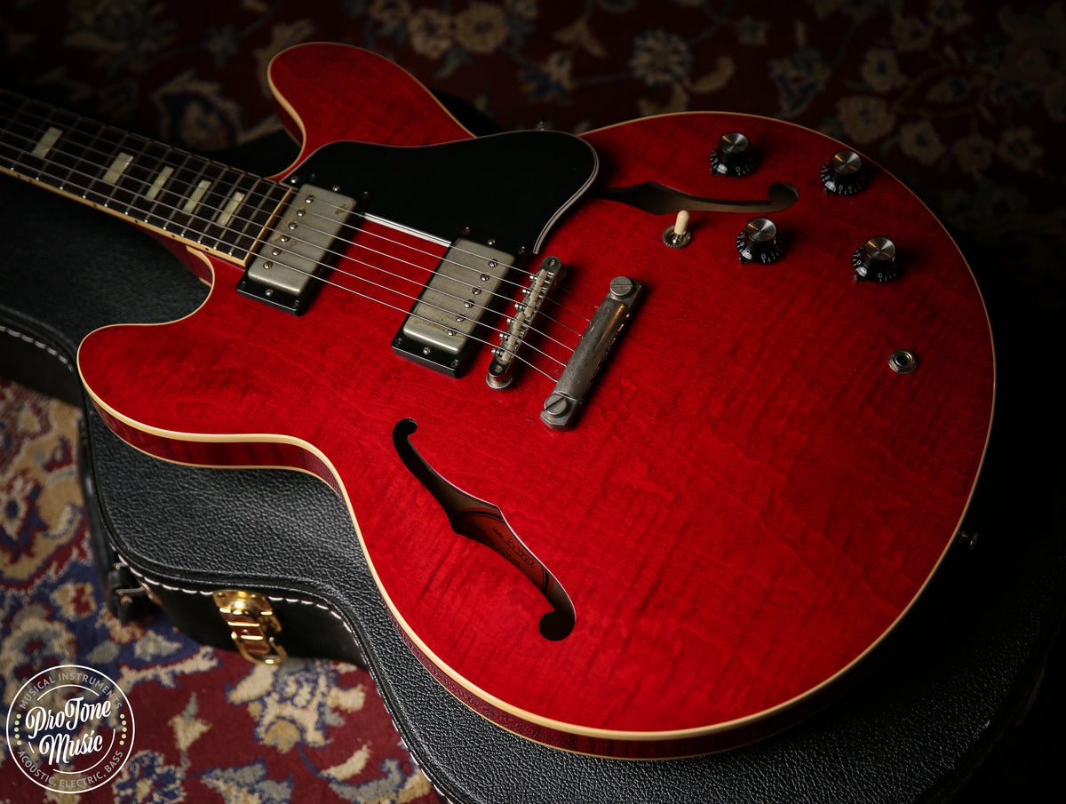 Gibson USA Custom Shop ES-335 63' Reissue VOS - Cherry Red