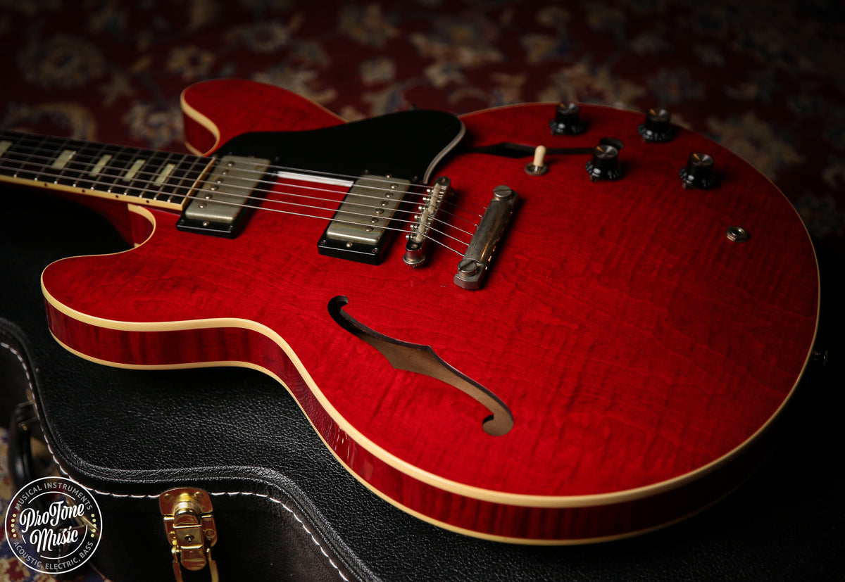Gibson USA Custom Shop ES-335 63' Reissue VOS - Cherry Red