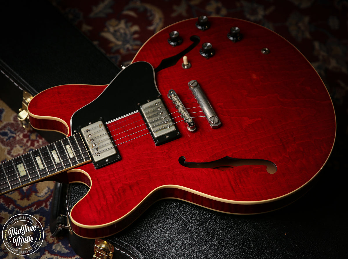 Gibson USA Custom Shop ES-335 63' Reissue VOS - Cherry Red