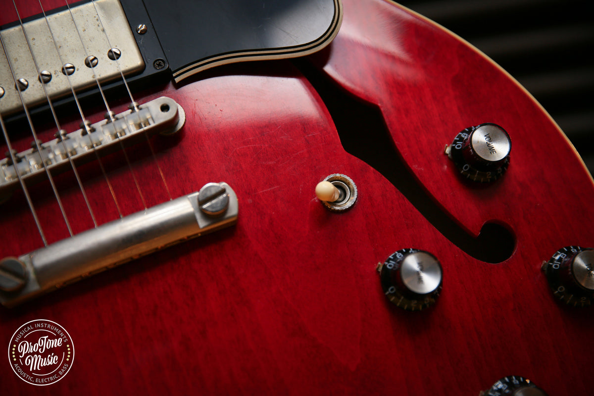 2013 Gibson Custom Shop Memphis ES-335 63' Reissue VOS Cherry Red