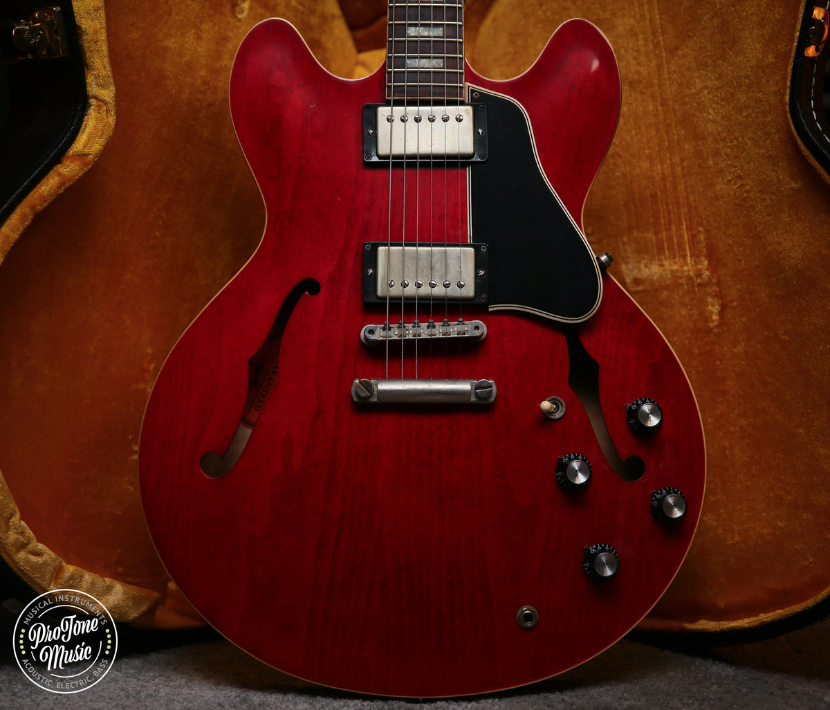 2013 Gibson Custom Shop Memphis ES-335 63' Reissue VOS Cherry Red