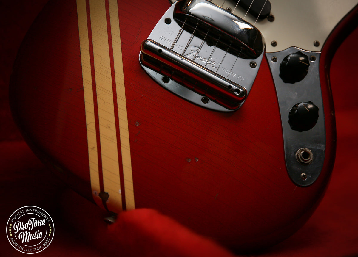 1973 Fender USA Mustang Competition Stripe