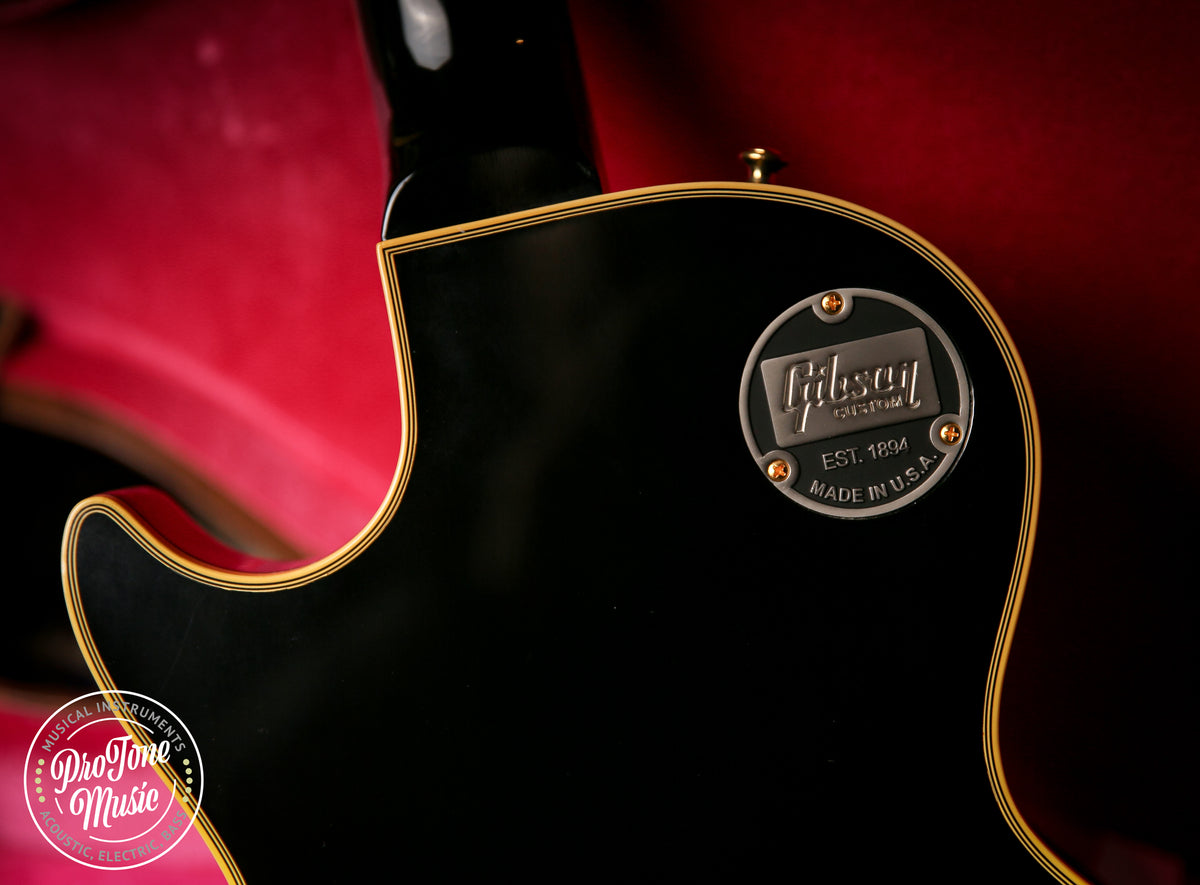Gibson Custom Shop 54' Reissue Les Paul Custom VOS Staple Pickup Ebony