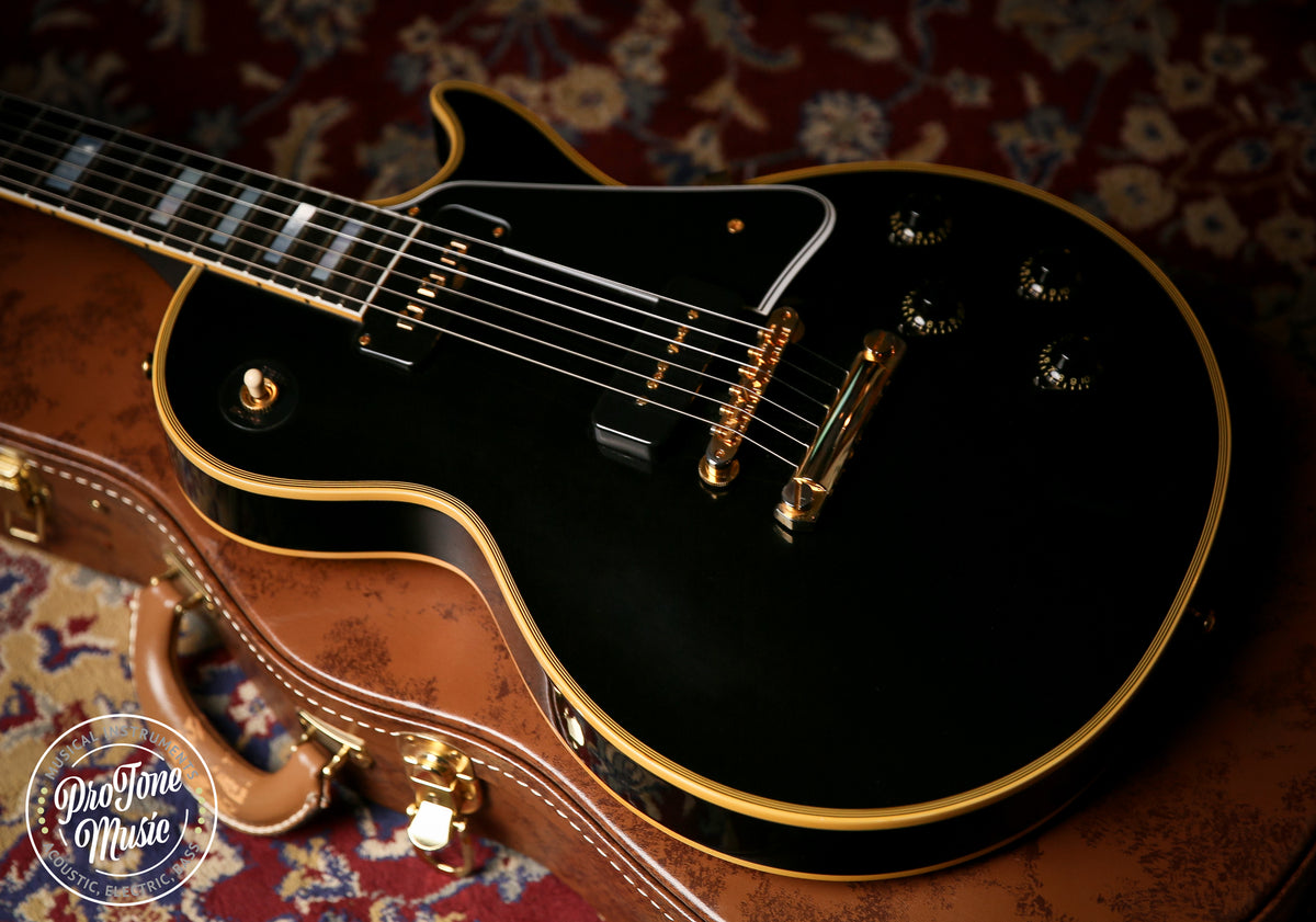 Gibson Custom Shop 54' Reissue Les Paul Custom VOS Staple Pickup Ebony