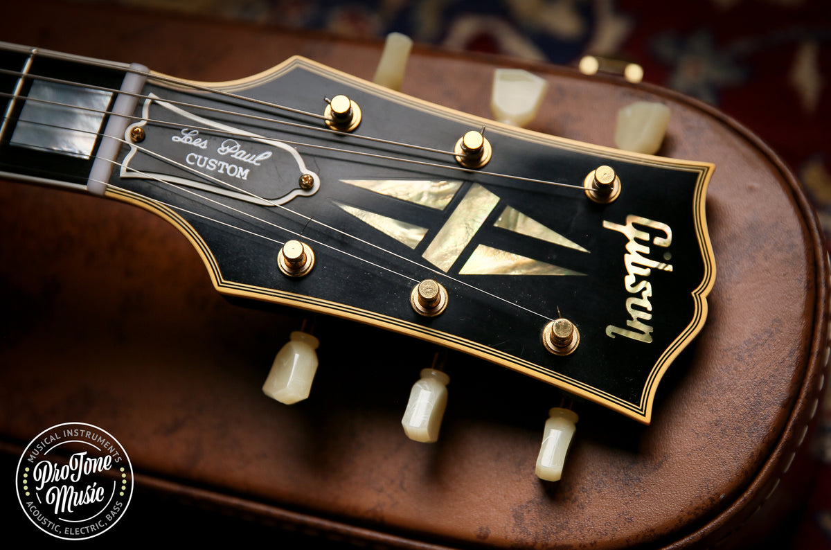 Gibson Custom Shop 54' Reissue Les Paul Custom VOS Staple Pickup Ebony