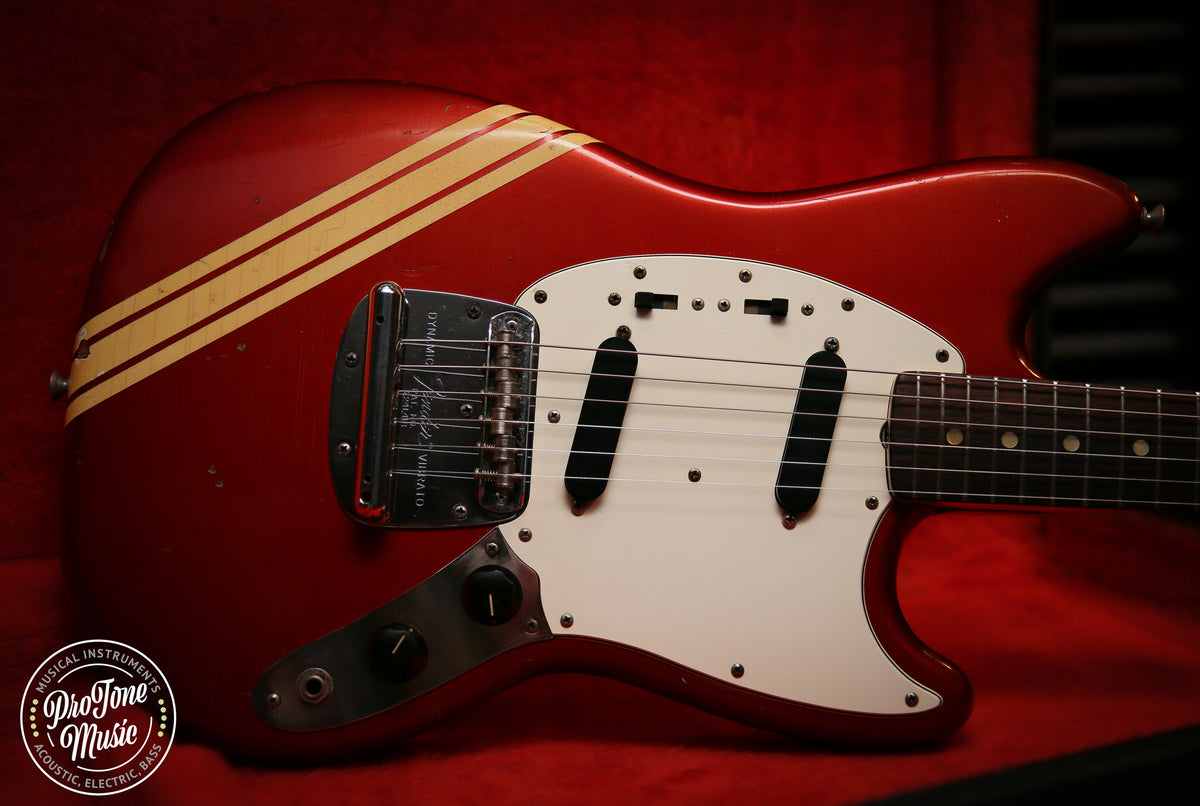 1973 Fender USA Mustang Competition Stripe