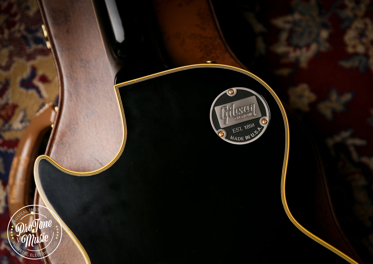 Gibson Custom Shop 54' Reissue Les Paul Custom VOS Staple Pickup Ebony