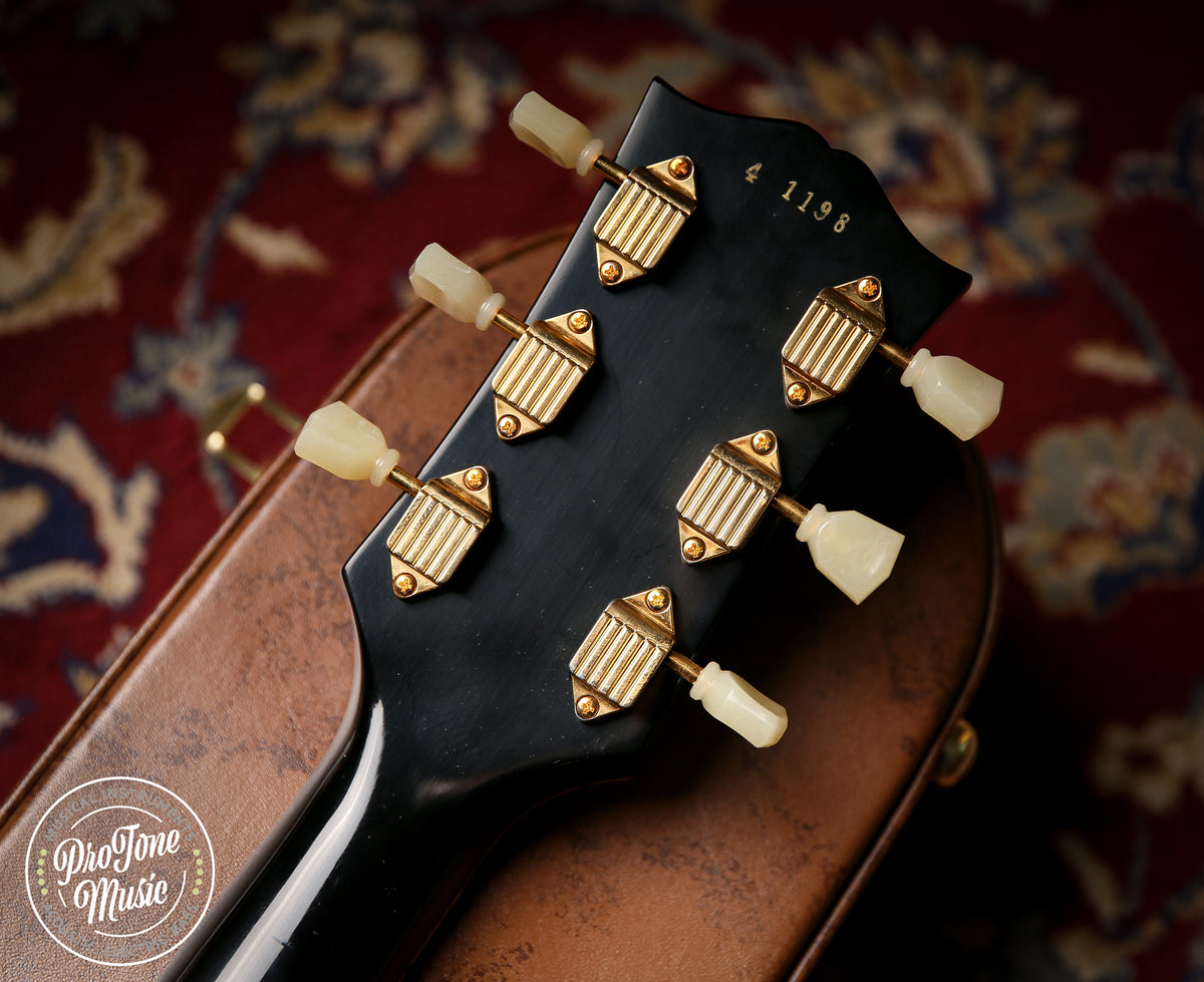 Gibson Custom Shop 54' Reissue Les Paul Custom VOS Staple Pickup Ebony